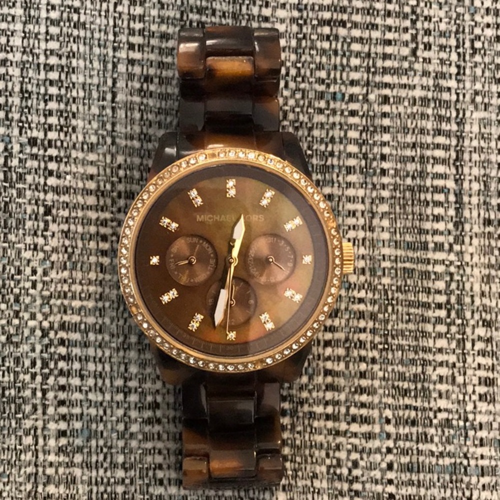 Michael Kors Tortoise Watch